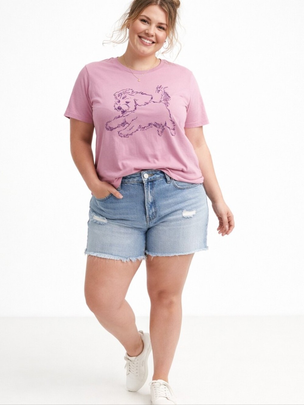 LIFE IS GOOD Flying Doodle Short Sleeve Crusher Tee